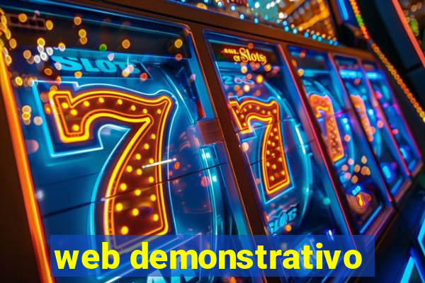 web demonstrativo